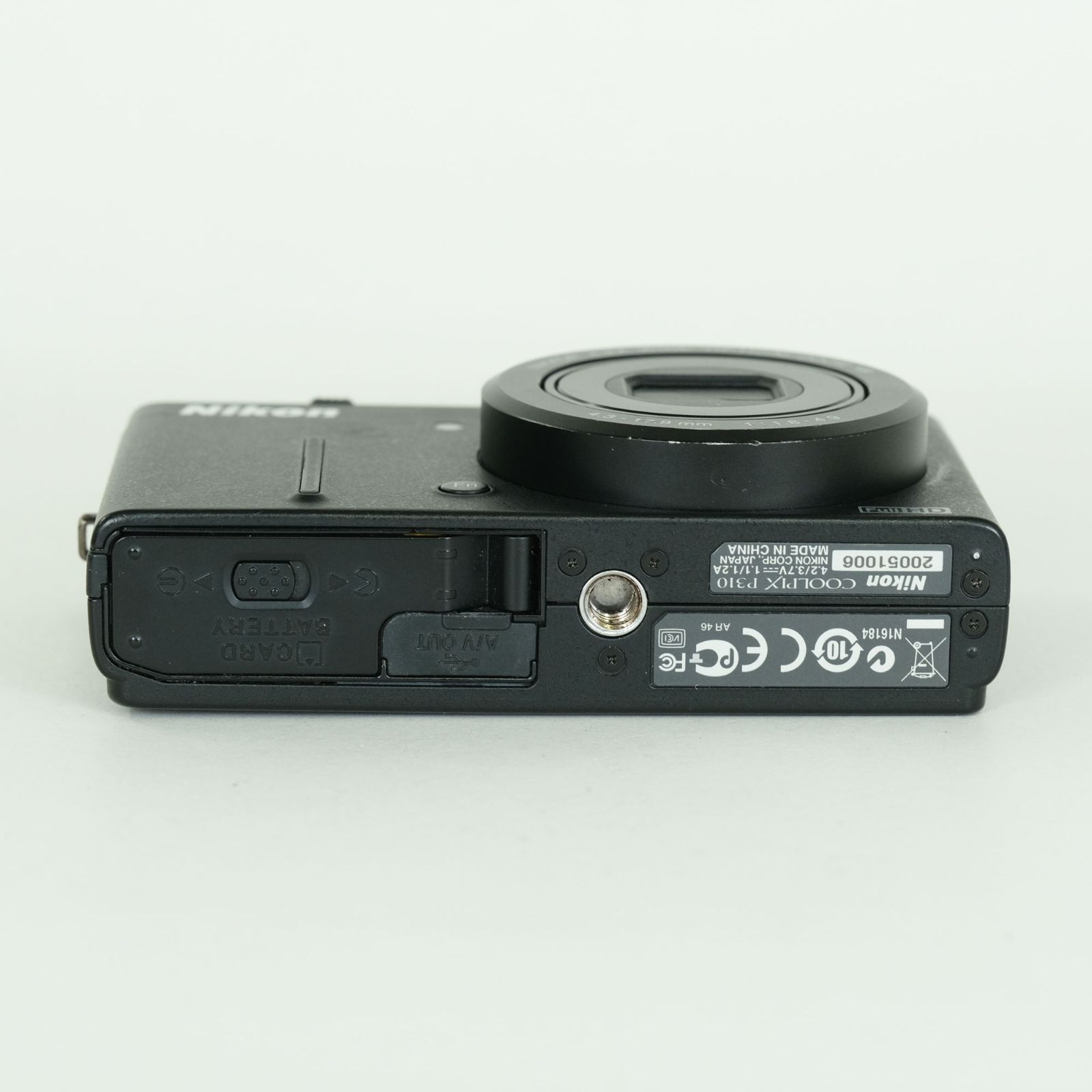 並品] Nikon COOLPIX P310 ブラック | コンパクトデジタルカメラ 