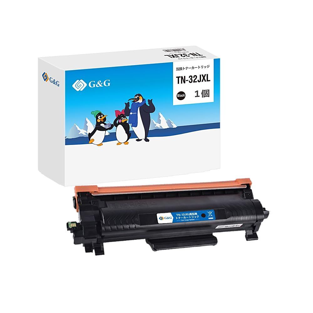 [Inventory Disposal] Compatible Toner Brother Large Capacity Black Remaining Level Display Compatible Black Compatible Model TN-32JXL HL-L2460DW/DCP-L2660DW/ G&G MFC-L2880DW/MFC-L2860DW Ninestar