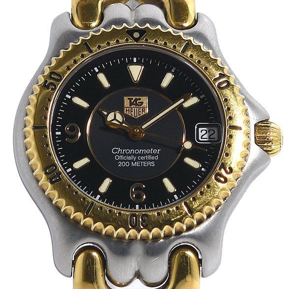 タグホイヤー　TAG HEUER セル　200M クロノメーター　自動巻き　稼働 人気セール，2025 TAG HEUER タグホイヤー セル WG5222-P0 クロノ