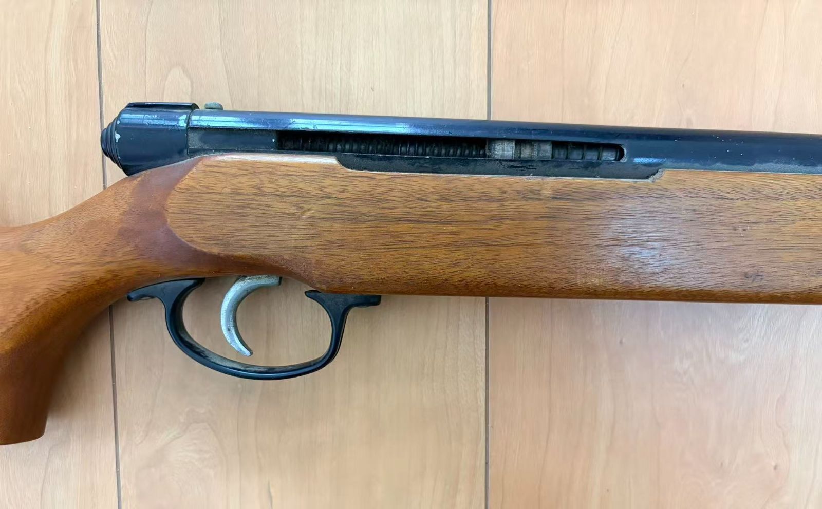 昭和名機・当時物】マノック産業 モデルガン BS-81型 BS-GUN 木製