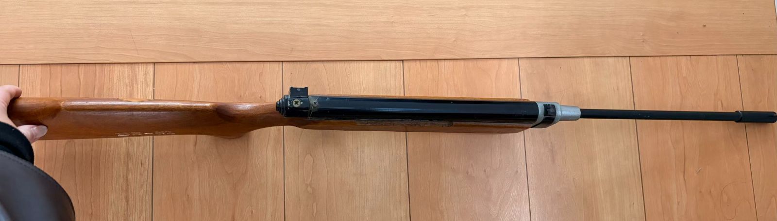 昭和名機・当時物】マノック産業 モデルガン BS-81型 BS-GUN 木製