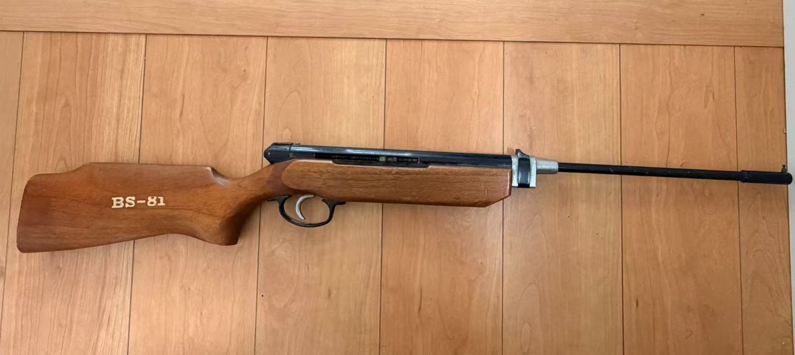 昭和名機・当時物】マノック産業 モデルガン BS-81型 BS-GUN 木製