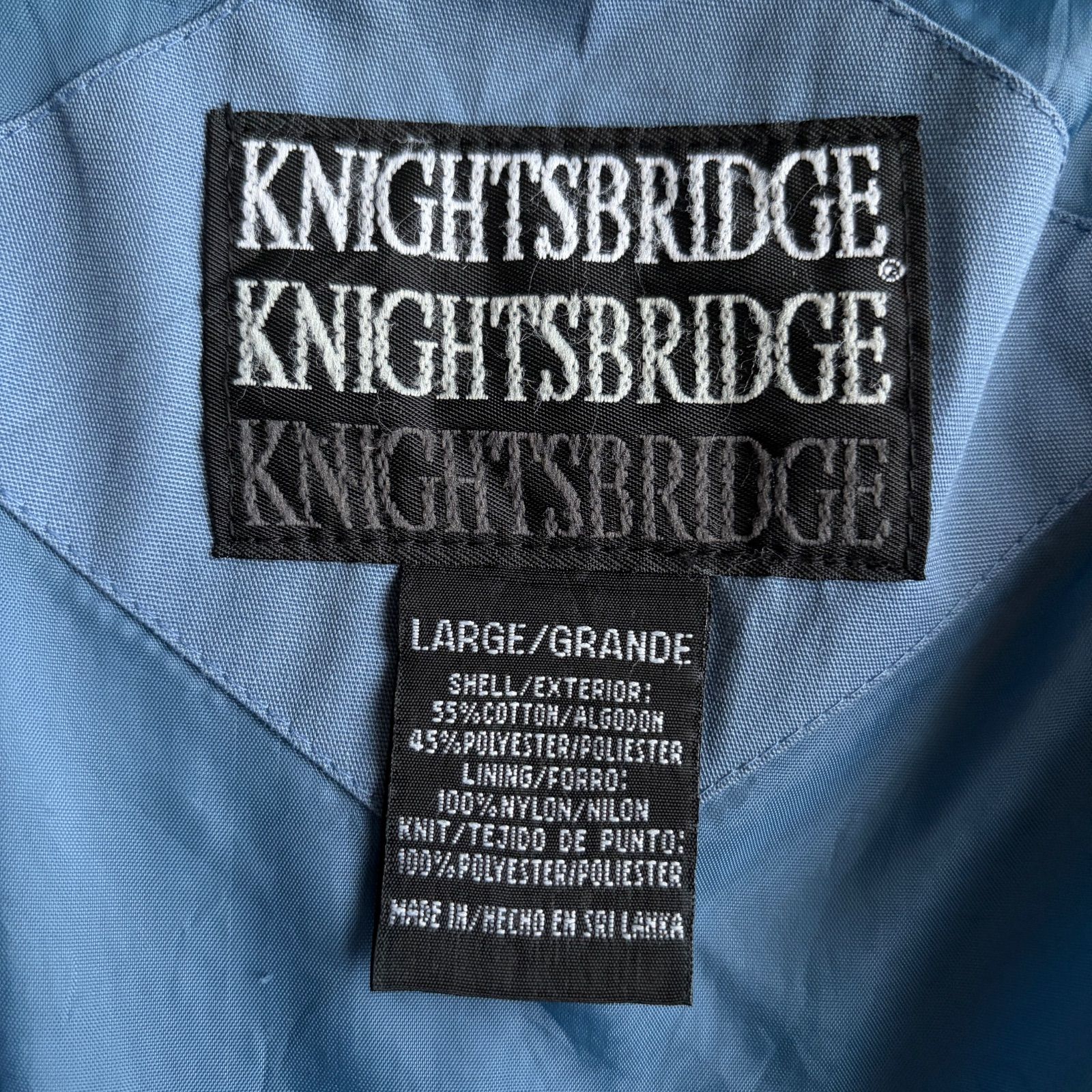 80s〜90s/KNIGHTSBRIDGE/ダービージャケット/カップショルダー 