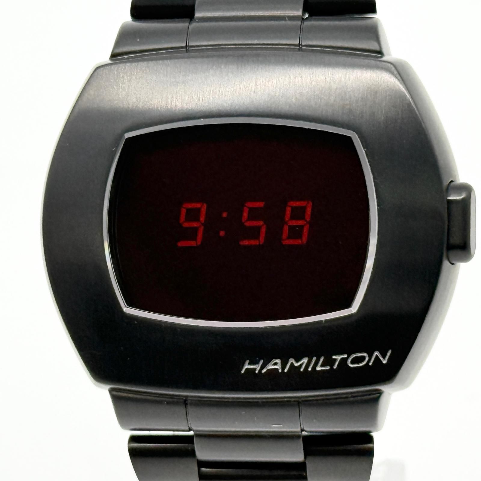 HAMILTON ハミルトン PSR デジタル文字盤 H524040 SS QZ メンズ 