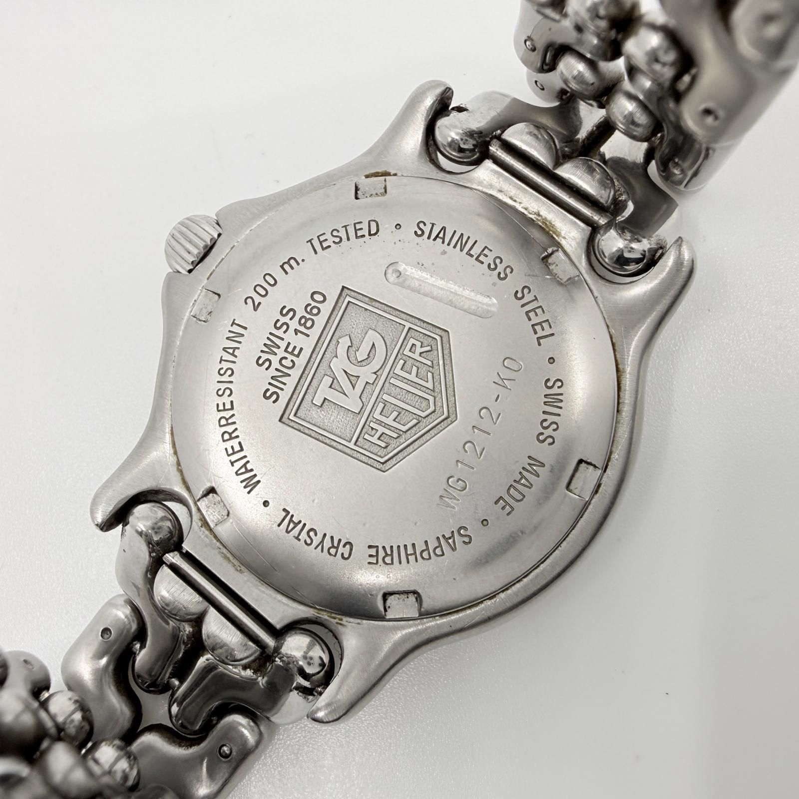 TAG HEUER タグホイヤー プロフェッショナル200 WG1212-K0 ホワイト QZ 