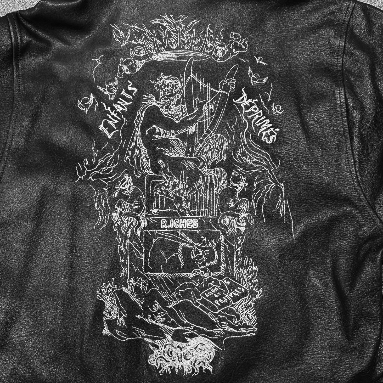 ENFANTS RICHES DÉPRIMÉS Embroidery Single Riders 刺繍シングル 