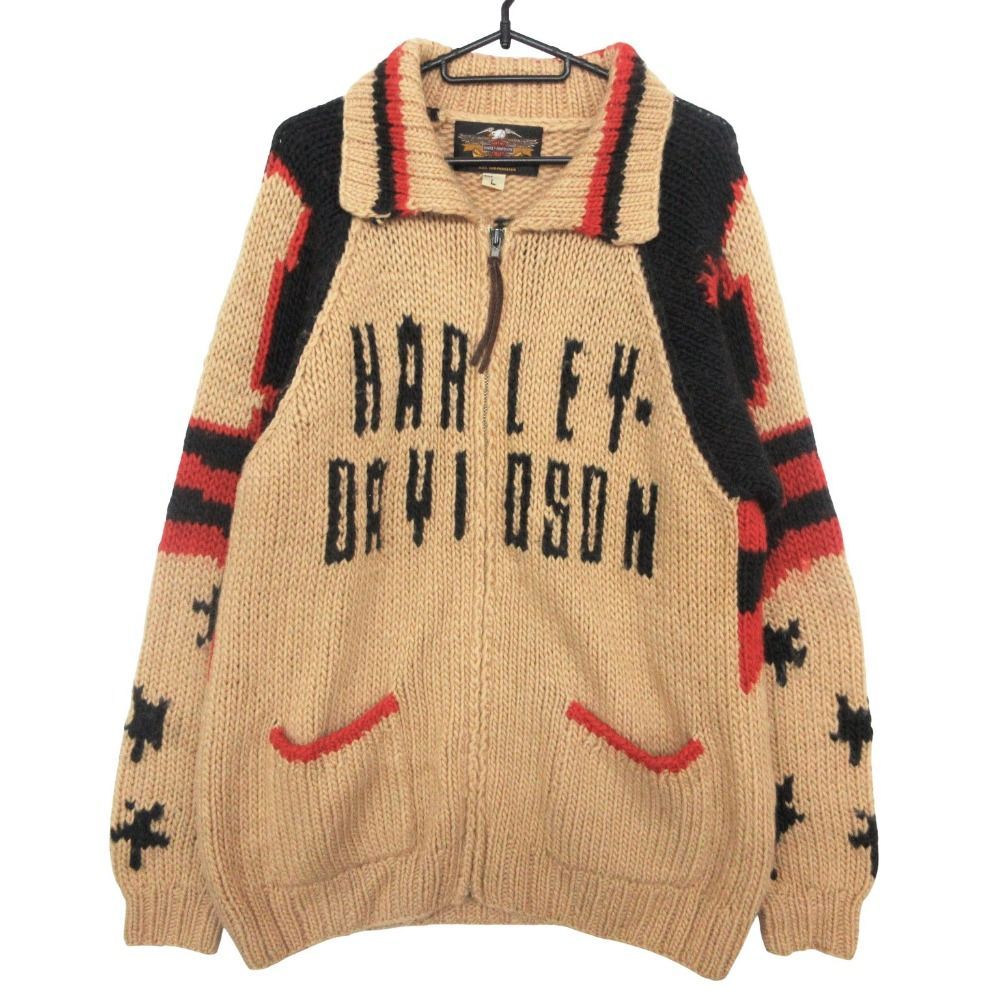Harley-Davidson ハーレーダビッドソン カウチンニット Harley-Davidson ハーレーダビッドソン カウチンニット