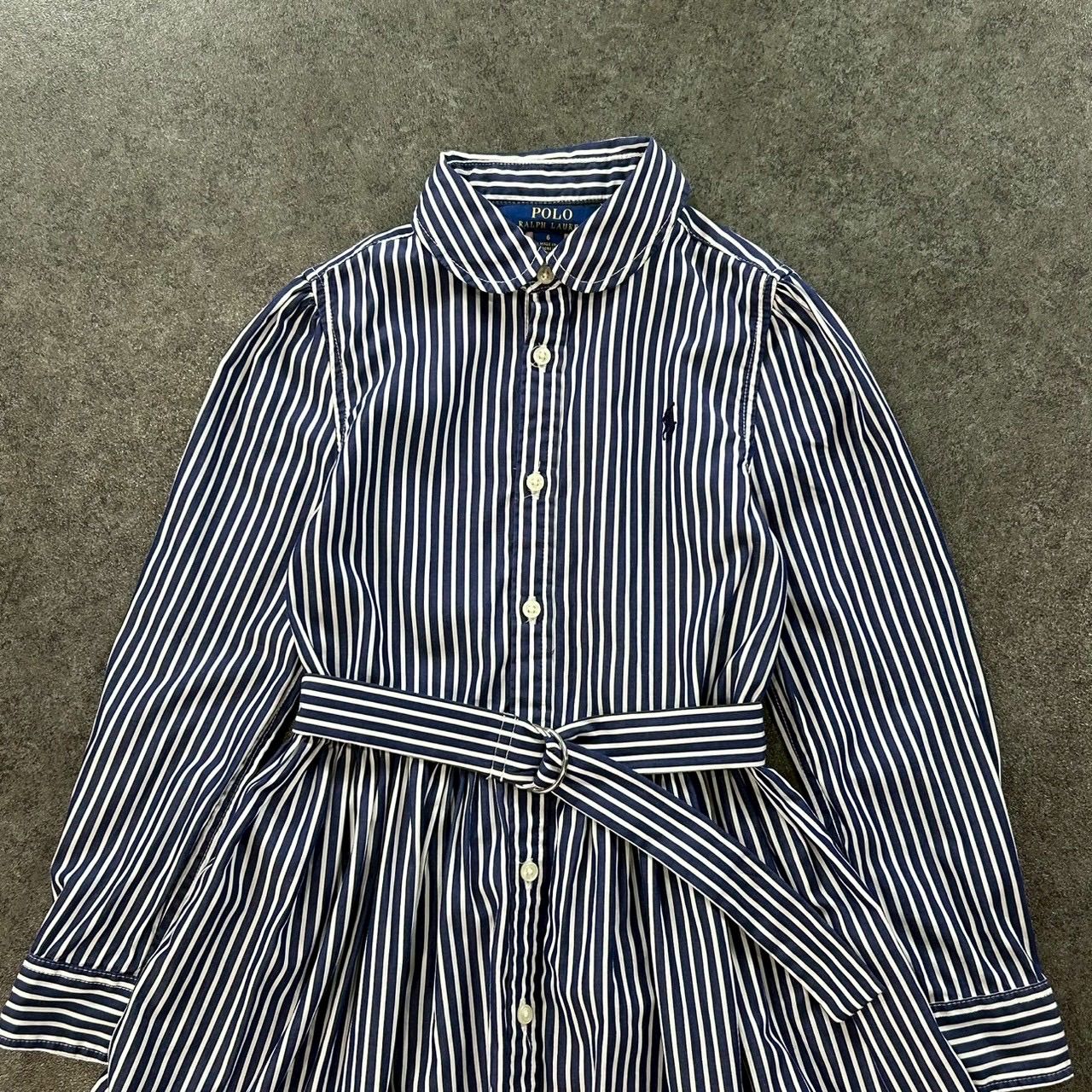 POLO RALPH LAUREN ポロラルフローレン 長袖 シャツワンピース