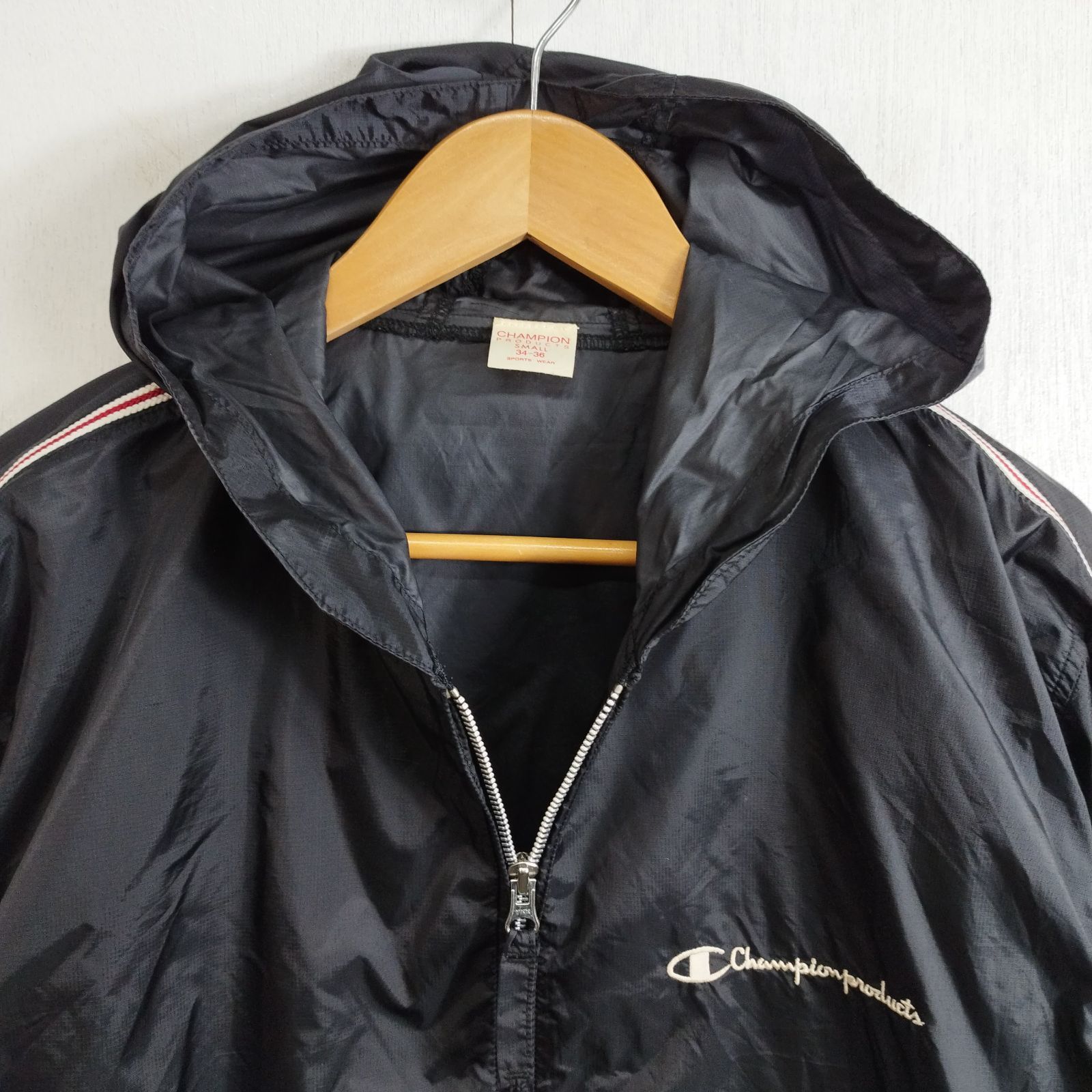 champion チャンピオン アノラックパーカー プルオーバー ナイロン 