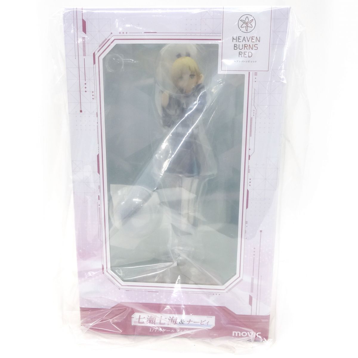 未開封】ムービック ヘブンバーンズレッド 七瀬七海＆ナービィ 1/7 