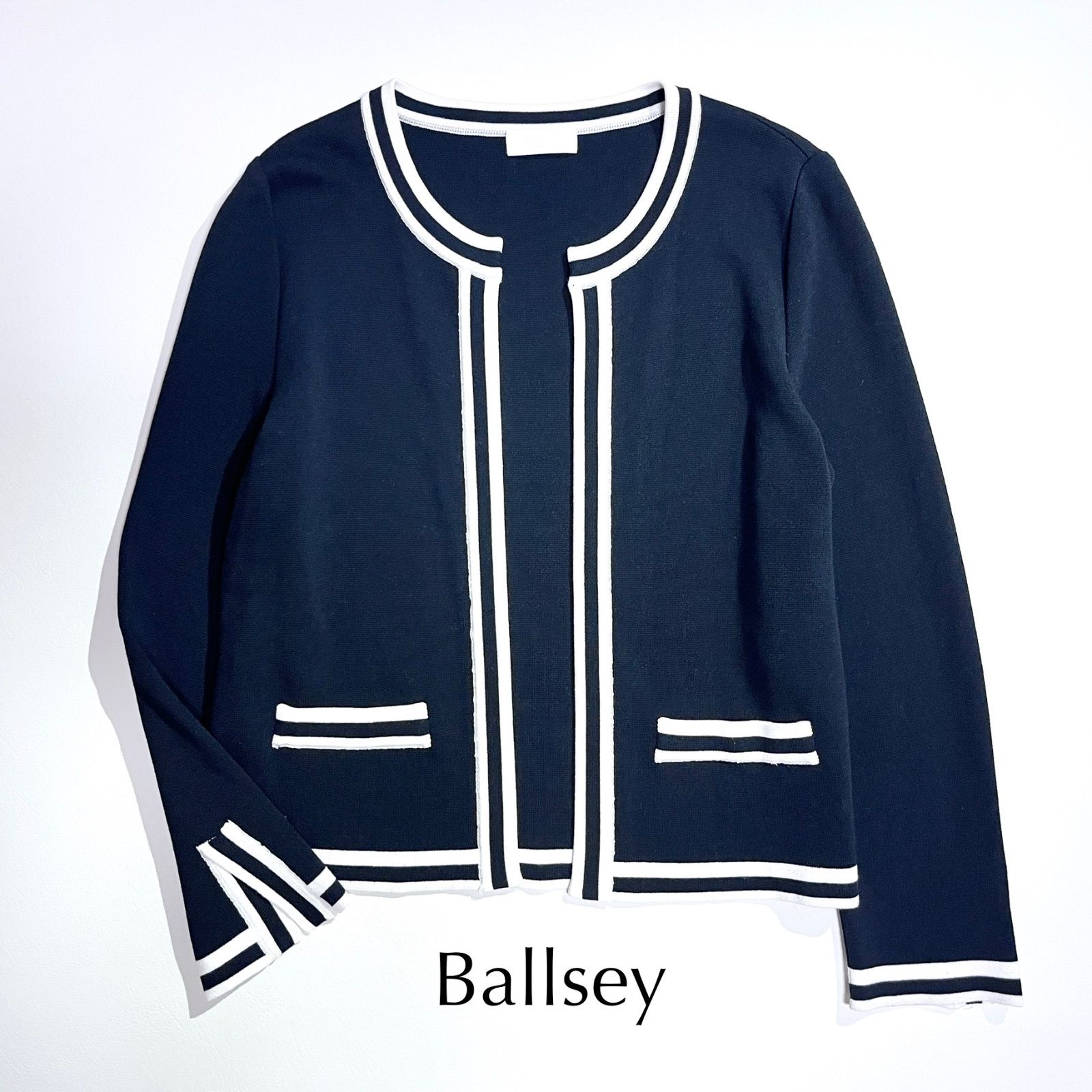 tomorrowland ミラノリブ カーディガン Ballsey