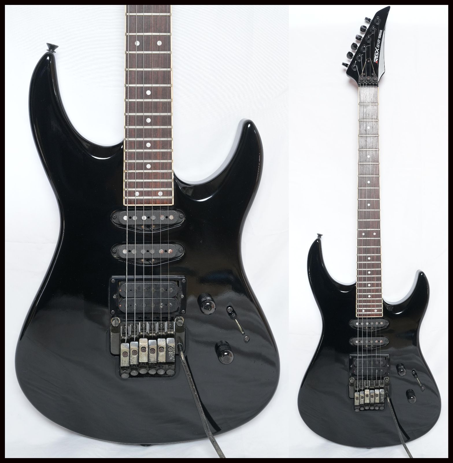 ☆YAMAHA RGX612 BLACK 80年代 日本製 SSHピックアップ ハードロック