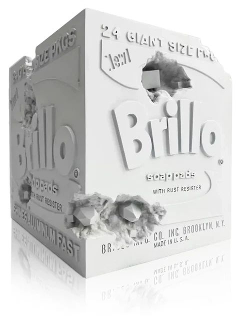 Daniel Arsham x Andy Warhol Eroded Brillo Box - メルカリ