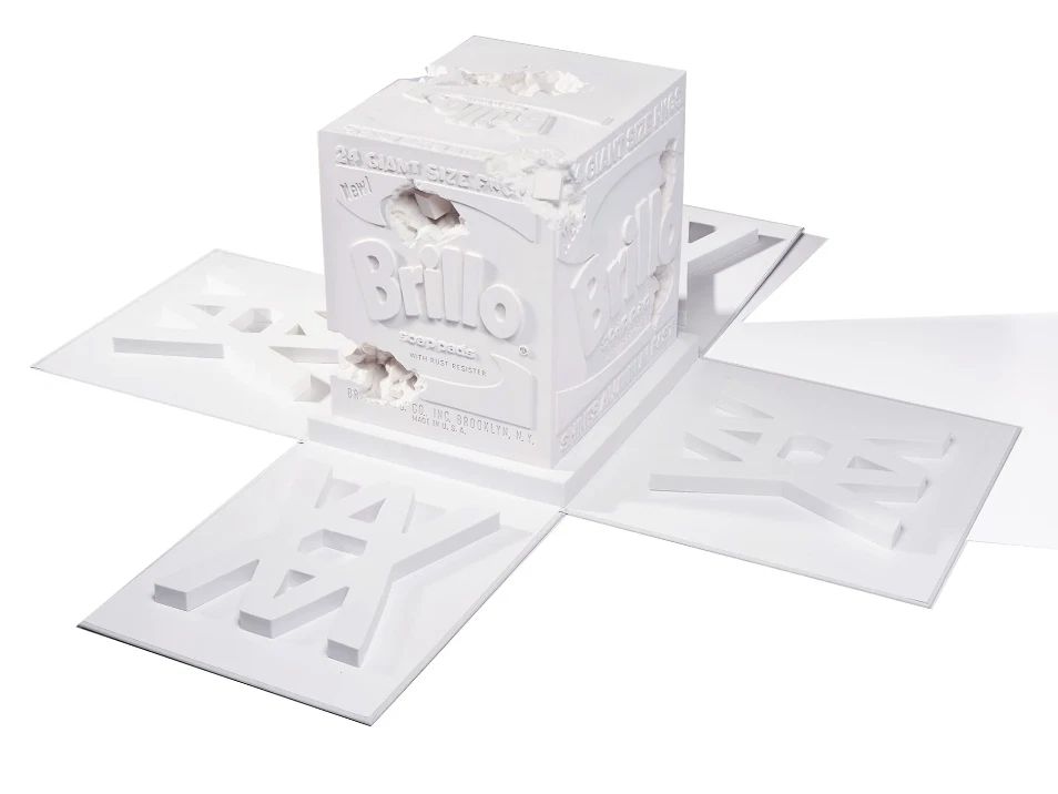Daniel Arsham x Andy Warhol Eroded Brillo Box - メルカリ