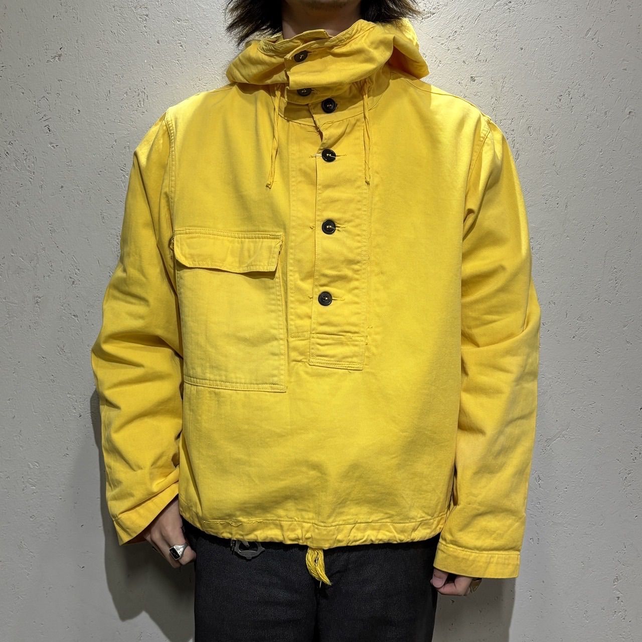 Military】40s US NAVY Gunner Smock 2nd Pattern S 