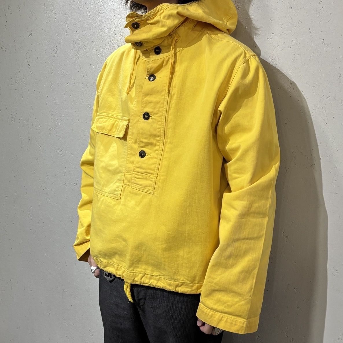 Military】40s US NAVY Gunner Smock 2nd Pattern S 