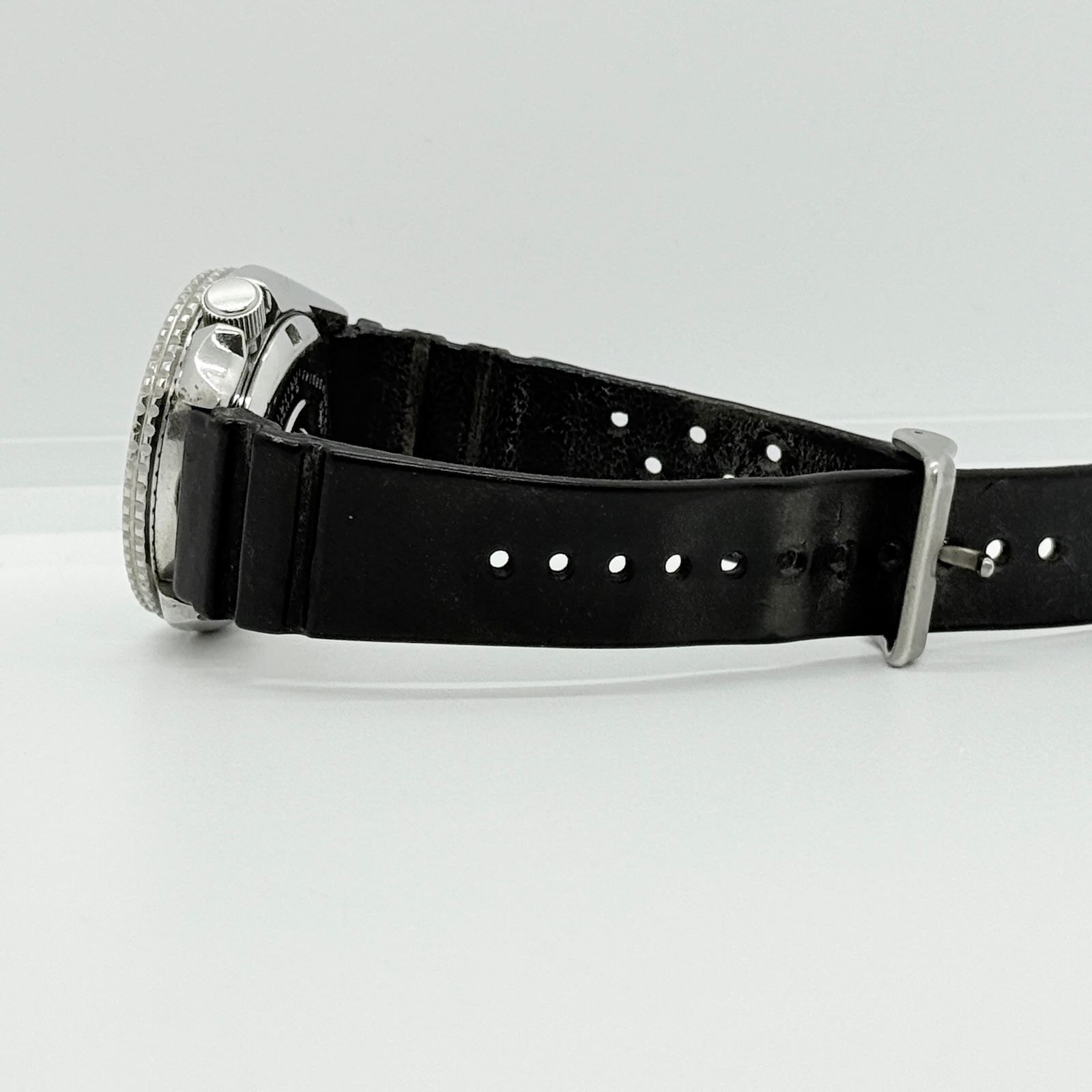 SEIKO セイコー ダイバー 7548-7000 SS ブラック QZ メンズ 腕時計 