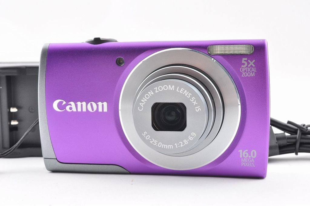 カメラ Canon IXY 630紫色 コンパクトデジタルカメラ