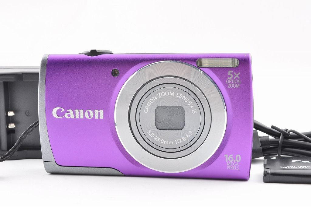 Canon PowerShot A3500 IS コンパクトデジタルカメラ PC1898 動作
