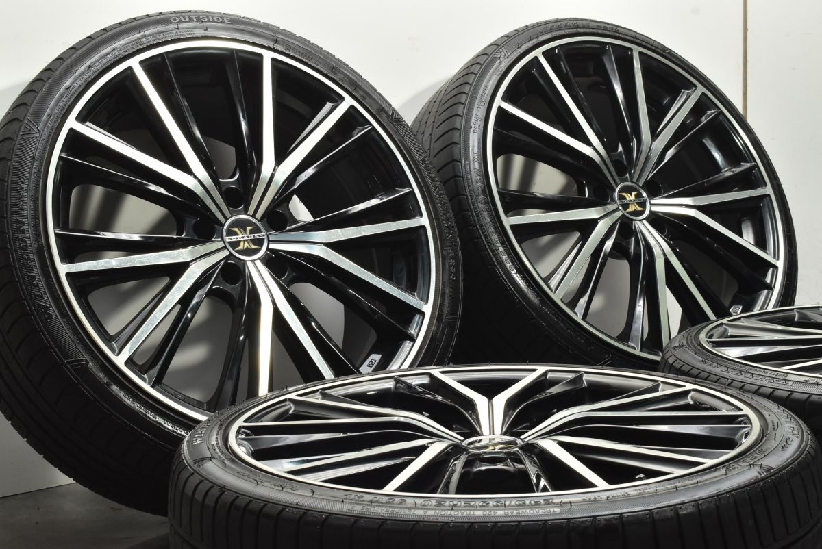 中古ホイール4本セット]ロクサーニ Magnus(マグナス)[19x8J+45/114.3 