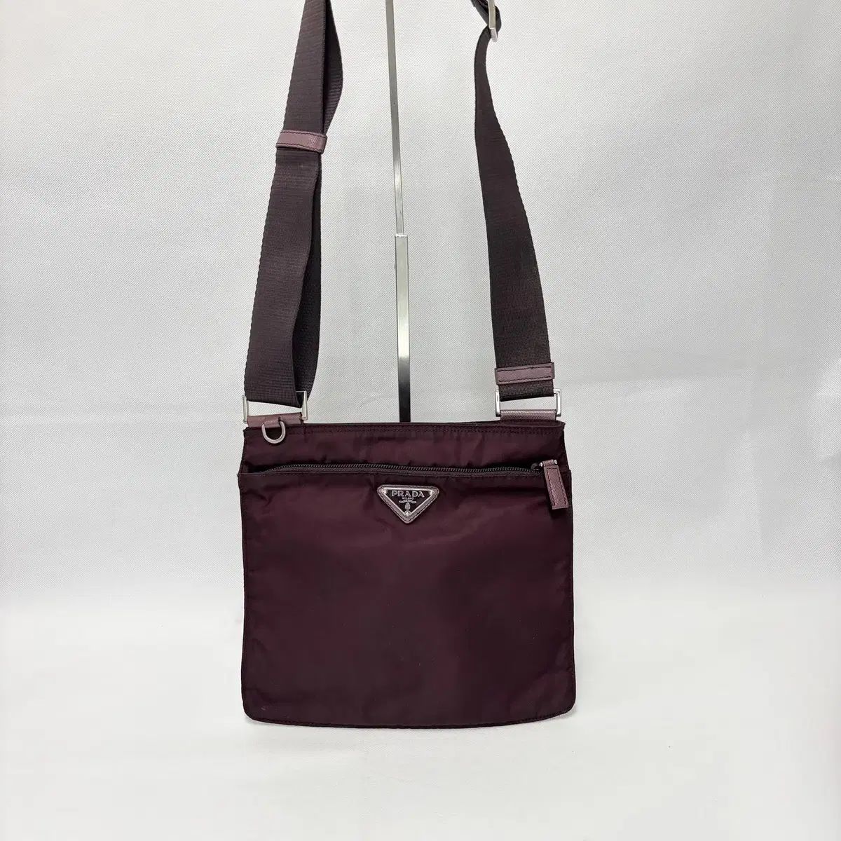 パピーズ PRADA プラダ ナイロン ポコノ メッセンジャーバッグ 