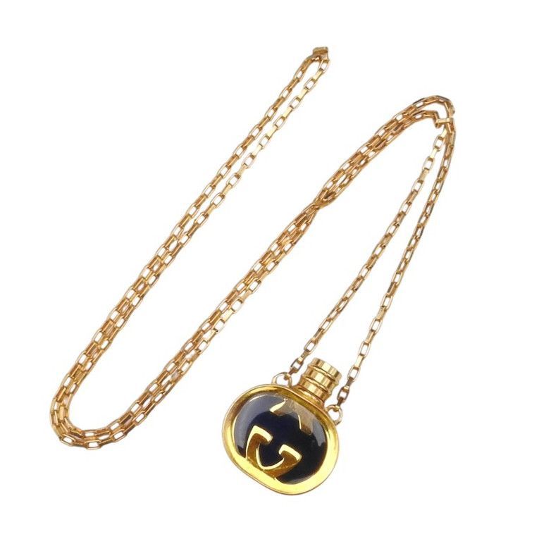 グッチ（GUCCI）GG パフュームボトル 香水ボトルチェーン ネックレス