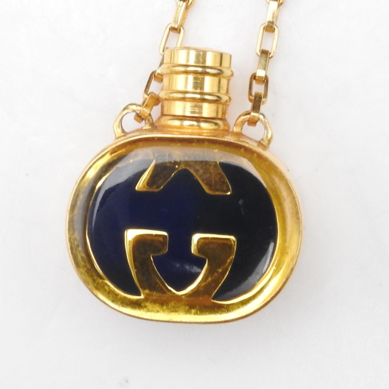 グッチ（GUCCI）GG パフュームボトル 香水ボトルチェーン ネックレス