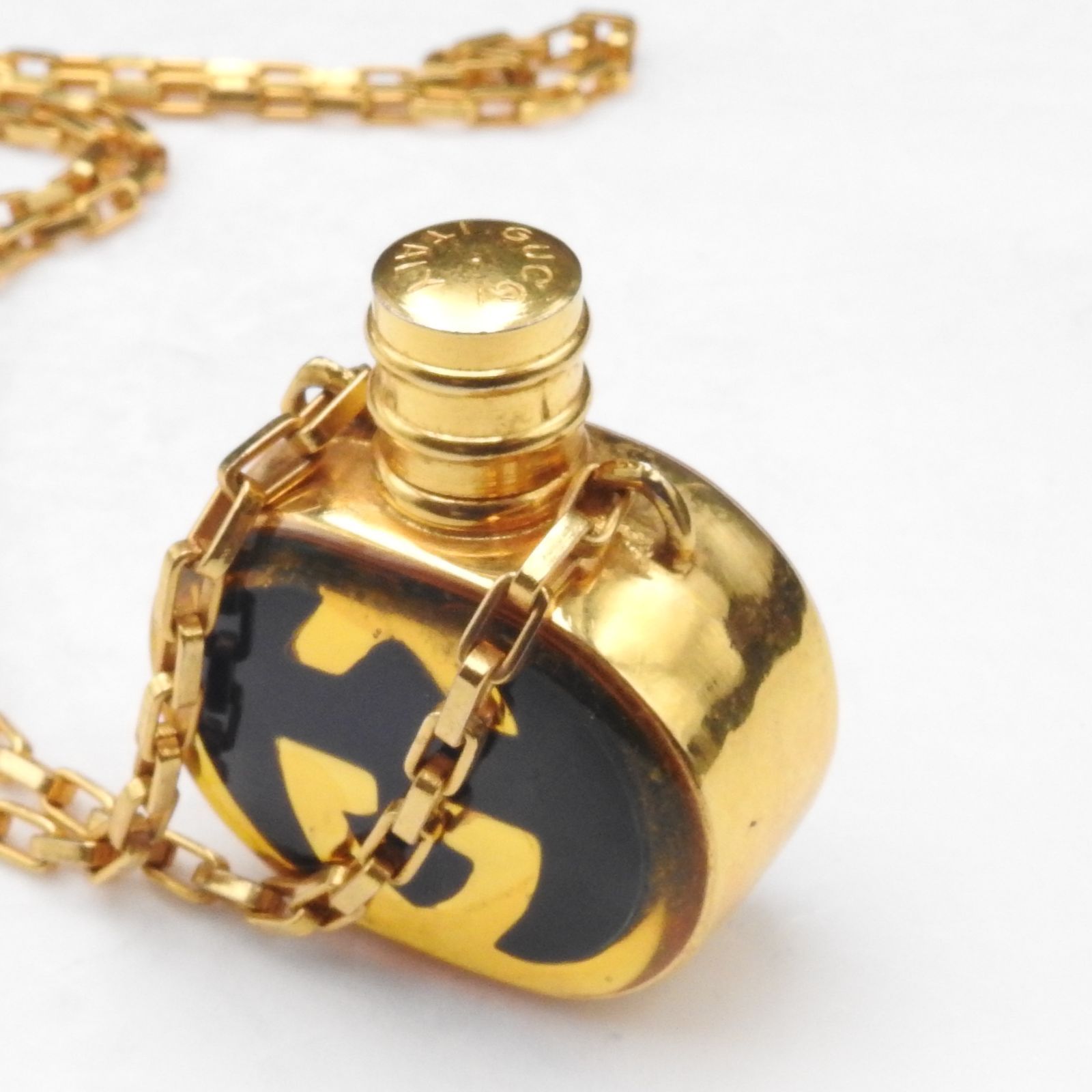 グッチ（GUCCI）GG パフュームボトル 香水ボトルチェーン ネックレス