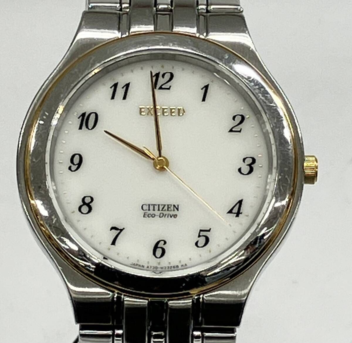 ジャンク CITIZEN シチズン EXCEED A730-H09467 ソーラー 腕時計 