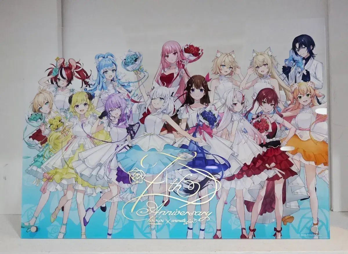 本物保証，新品 hololive アニメイト 7周年 アクリルパネル