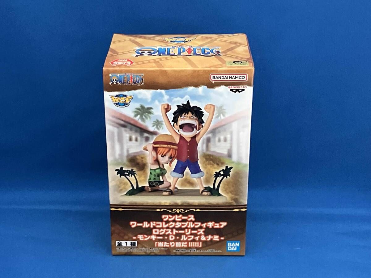 バンプレスト モンキｰ・D・ルフィ&ナミ ワンピｰス ワｰルドコレクタブル