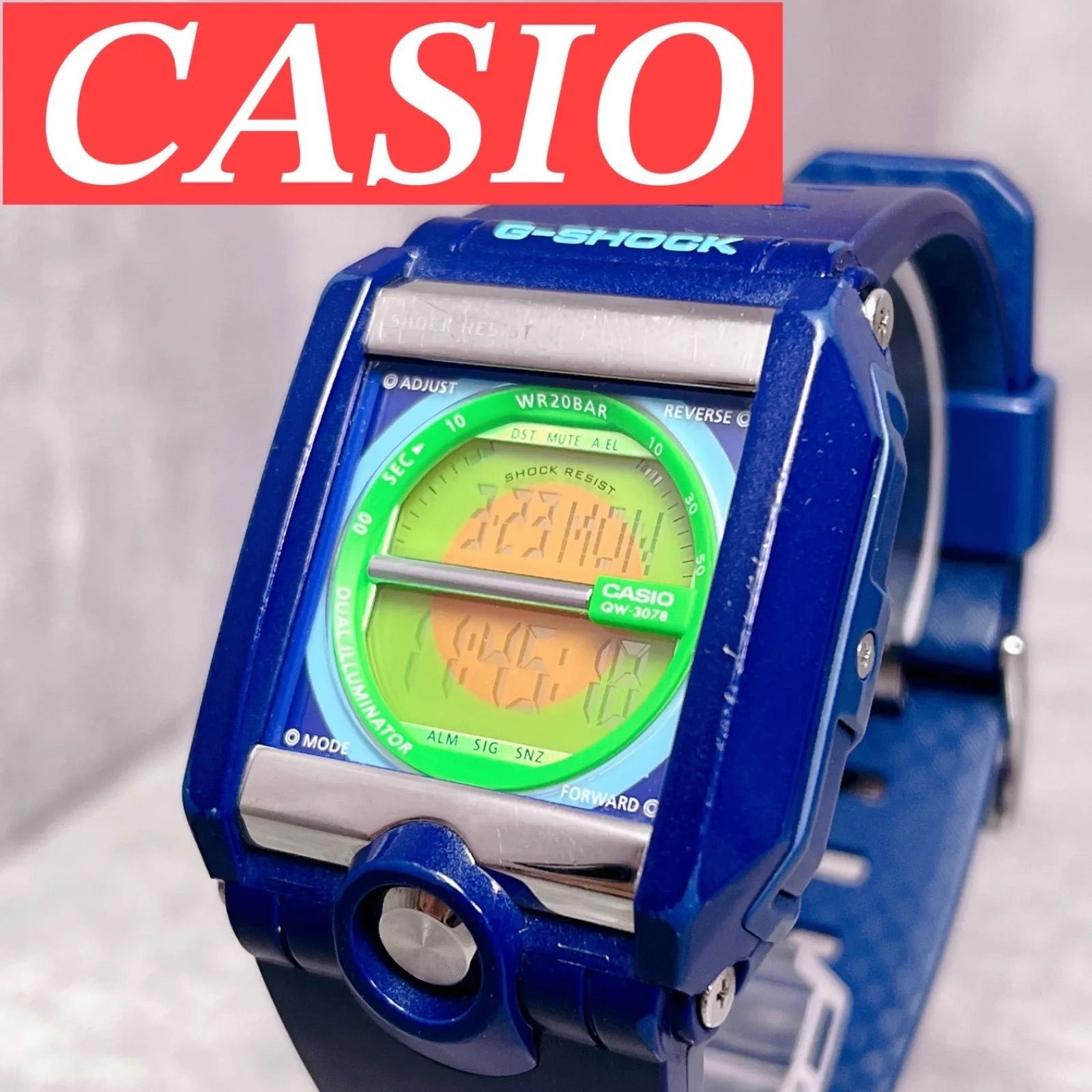 希少カラー海外モデル！G-8100D-2DR G-SHOCK 希少 稼動品 CASIO カシオ G-SHOCK G-8100D-2DR アドバンスドデザイン