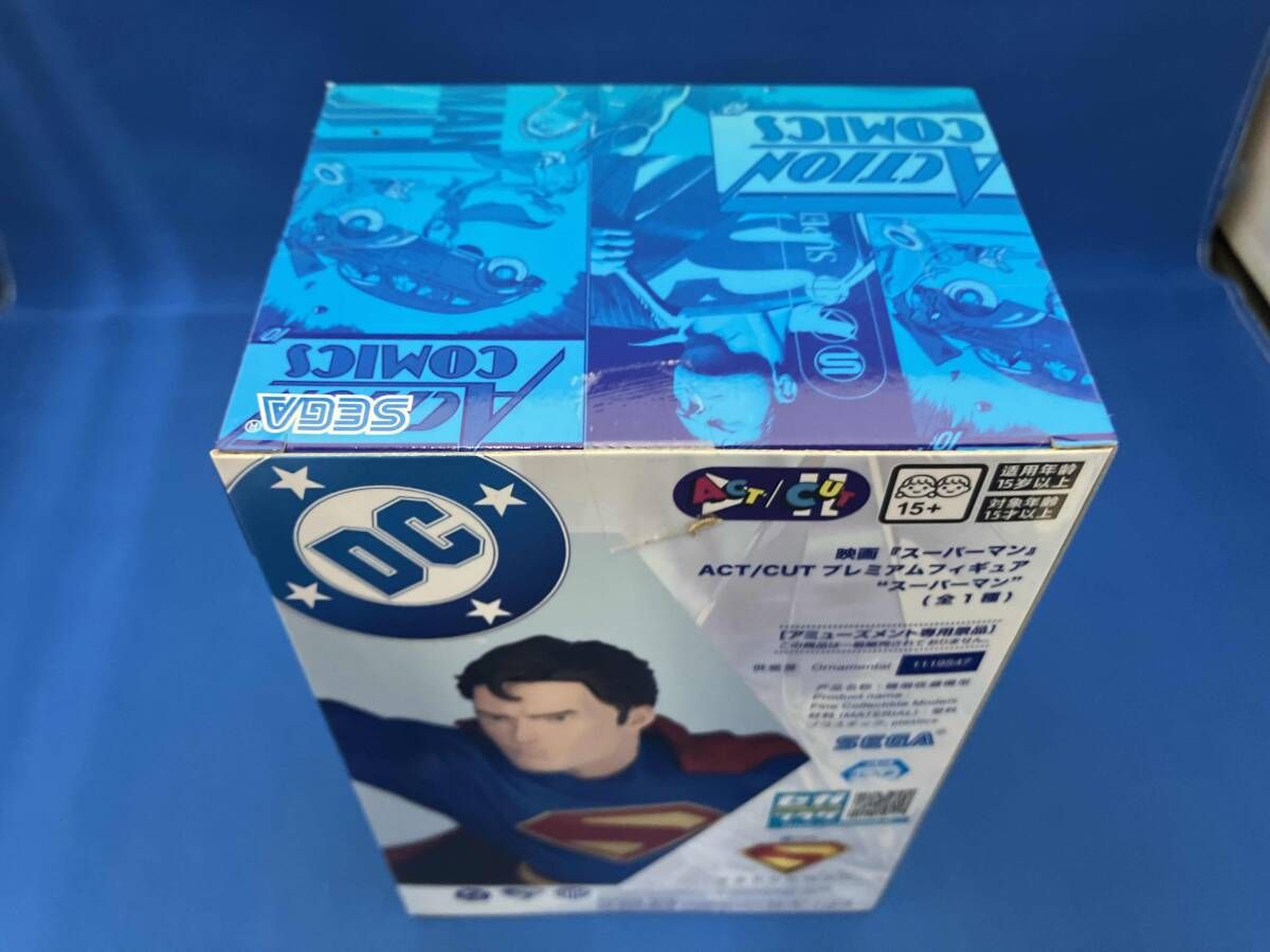 未開封品 セガ スｰパｰマン ACT/CUT プレミアムフィギュア スｰパｰマン 