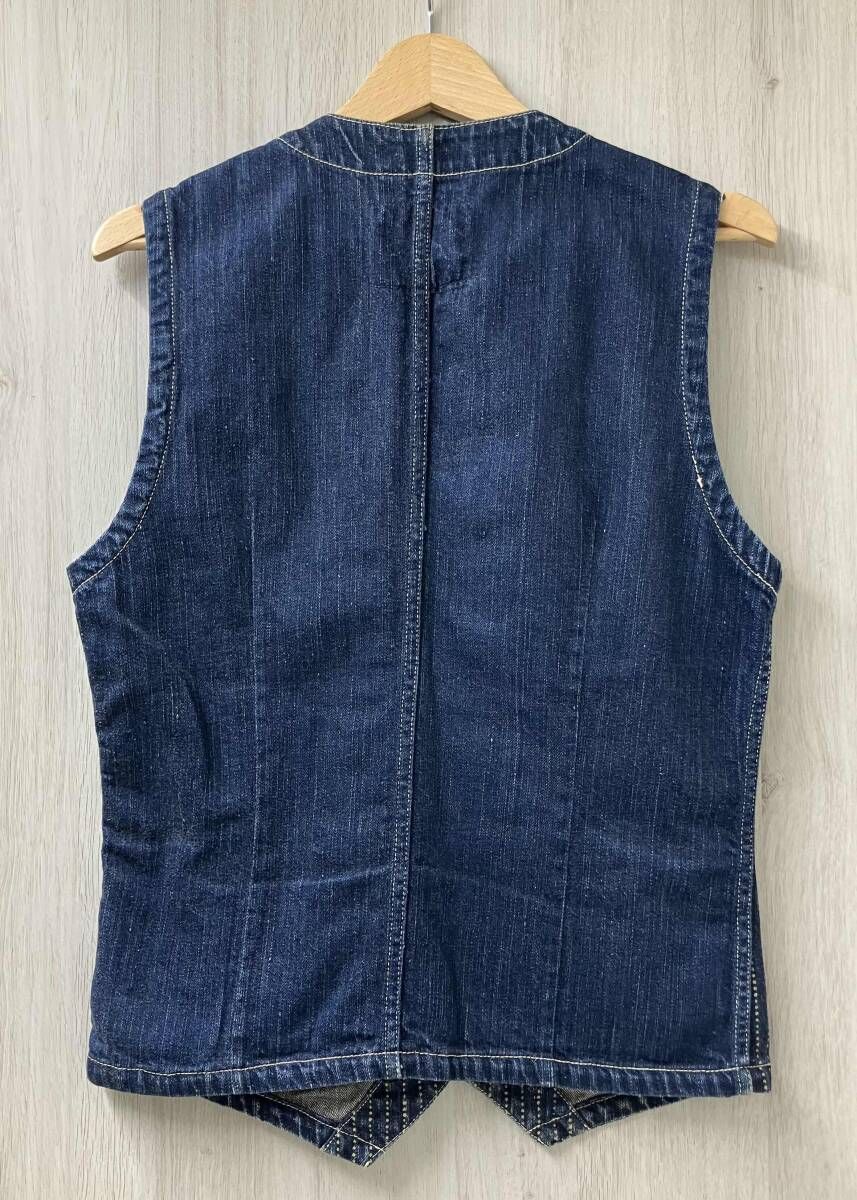 THE FLAT HEAD ザ フラットヘッド DV-01W WABASH DENIM VEST デニム 