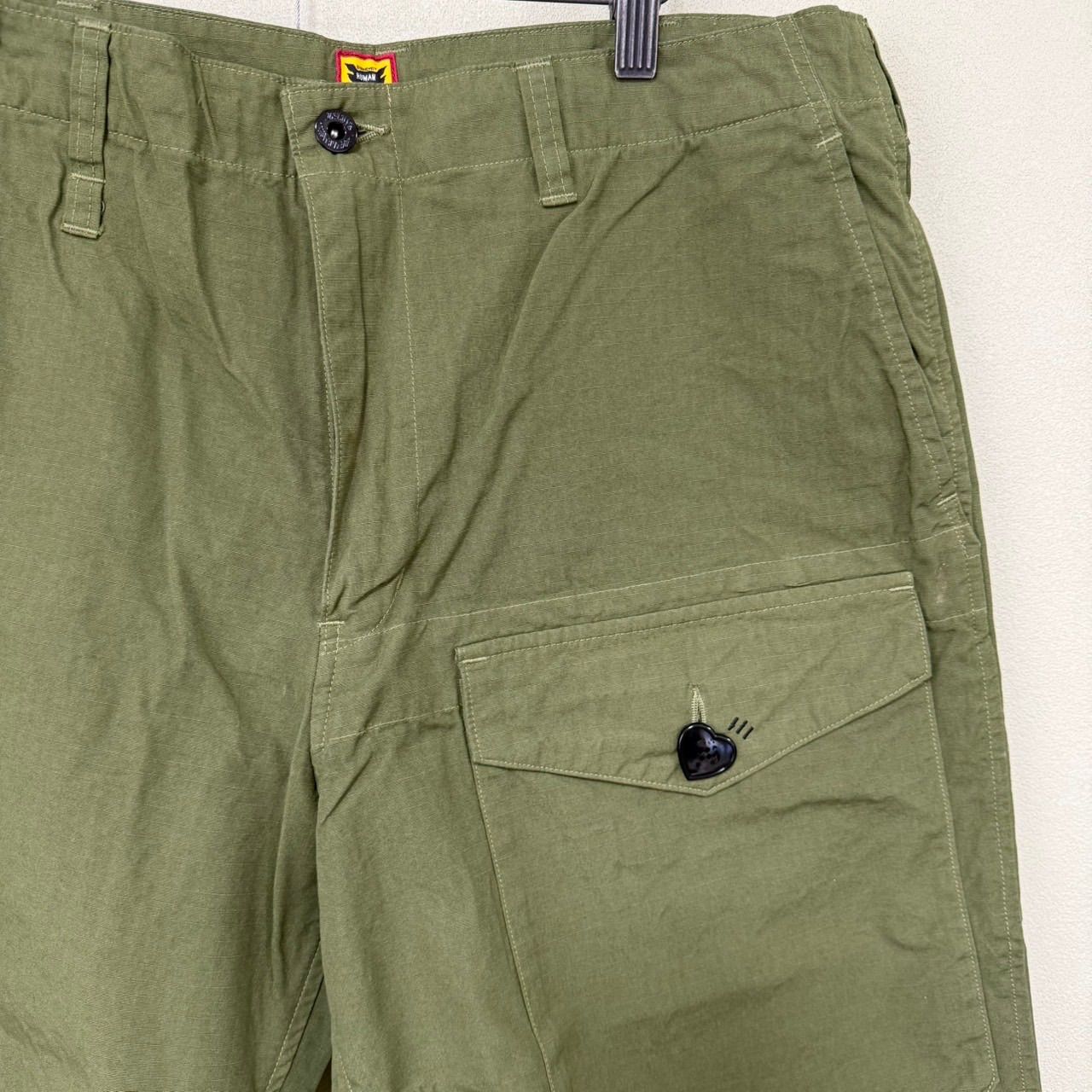 HUMAN MADE ヒューマンメイド HM23PT010OD4 PANTS ボトムス ショート 