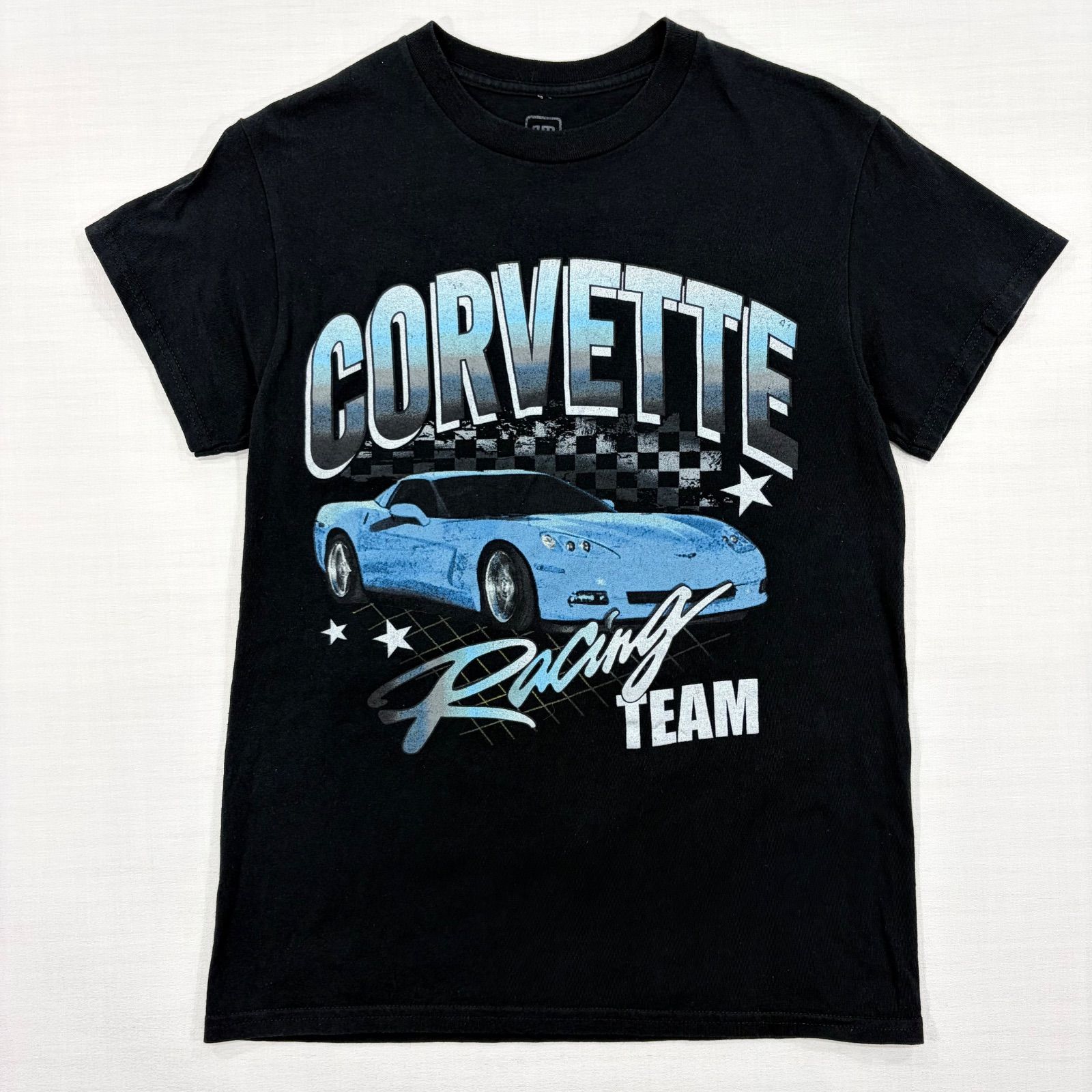 公式】コルベット レーシング Tシャツ S 黒 アメ車 Y2K モーター 