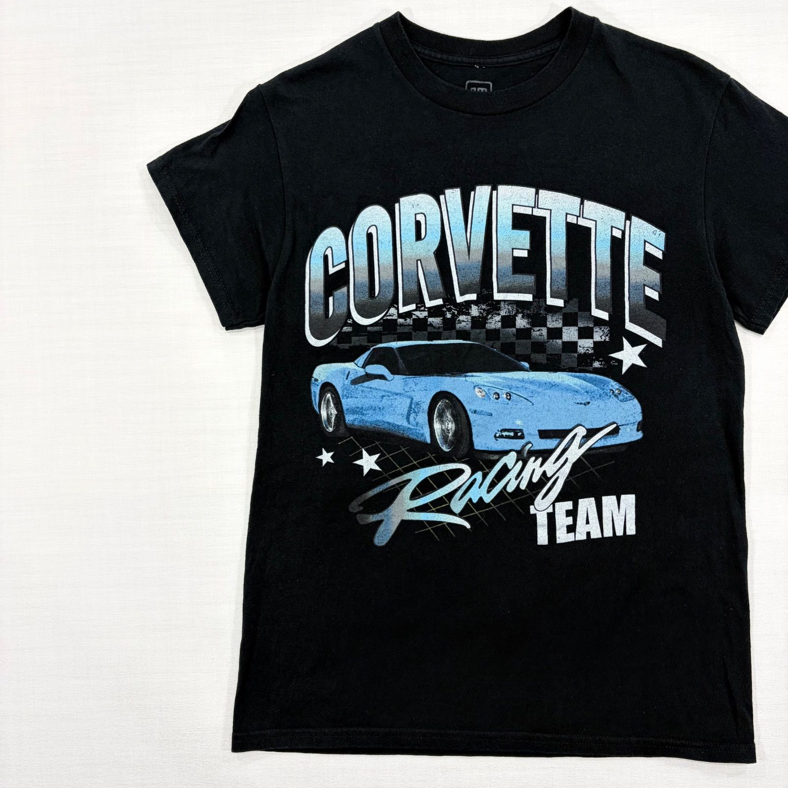 公式】コルベット レーシング Tシャツ S 黒 アメ車 Y2K モーター 