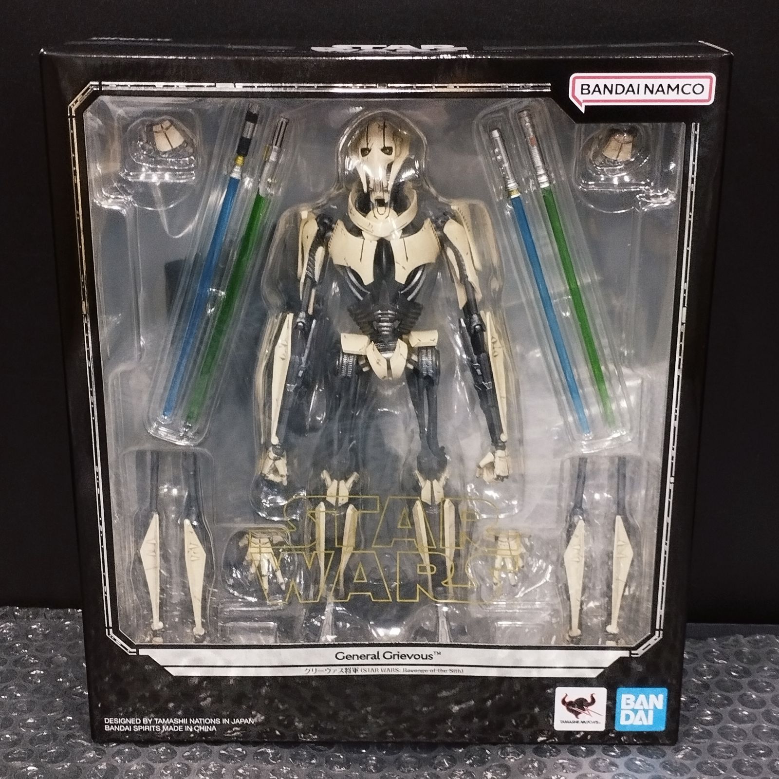 D37755】（未開封品）S.H.Figuarts グリーヴァス将軍 スター・ウォーズ 