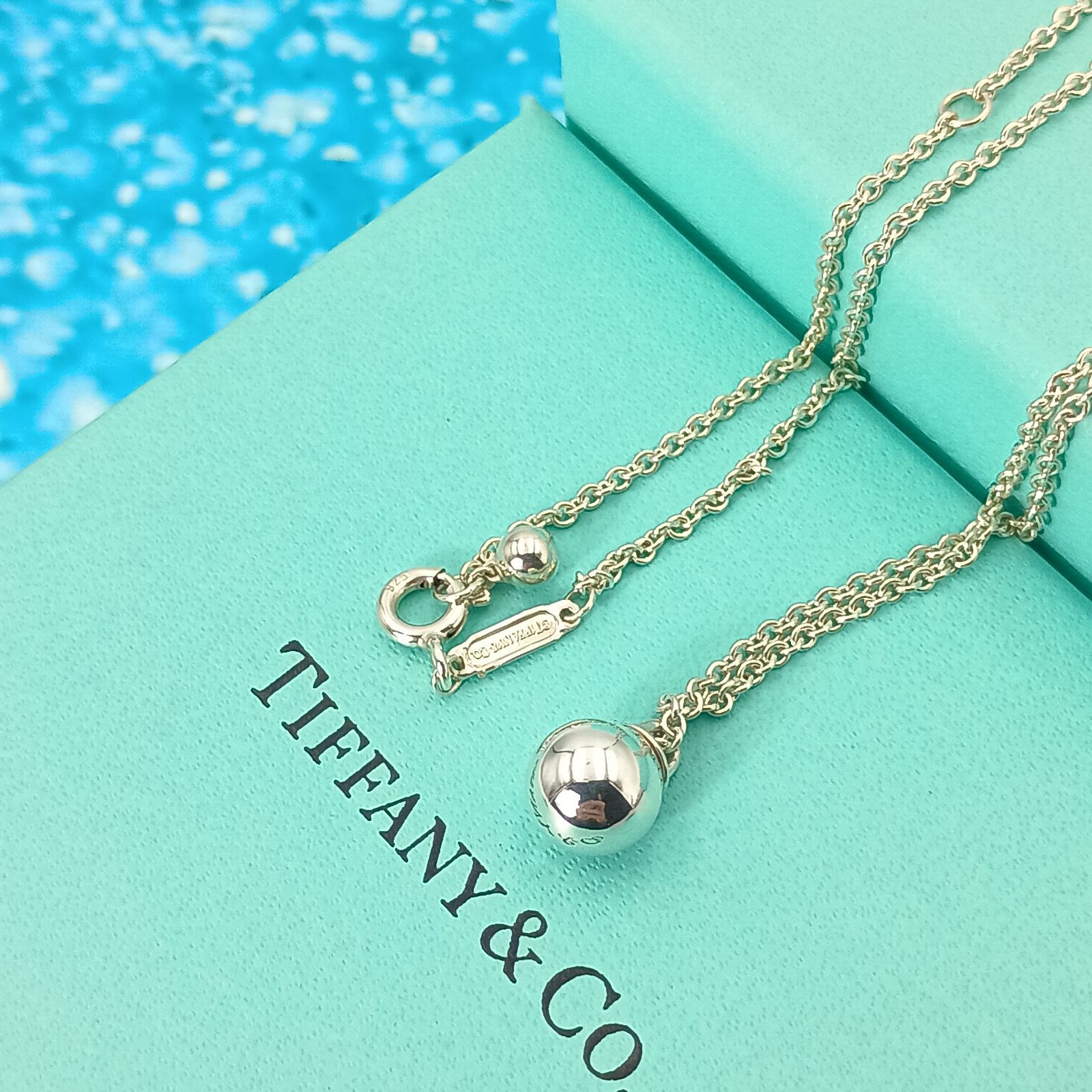 TIFFANY&Co. ティファニー ハードウェア ボール ネックレス レディース