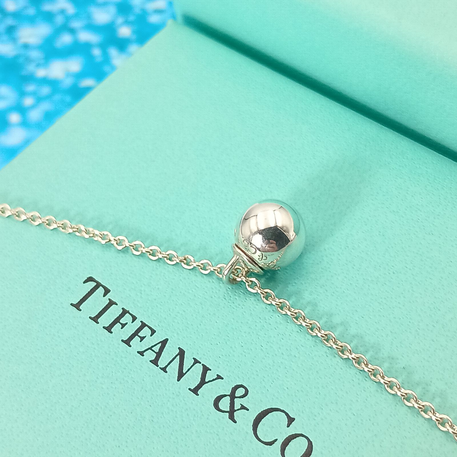 TIFFANY&Co. ティファニー ハードウェア ボール ネックレス レディース 