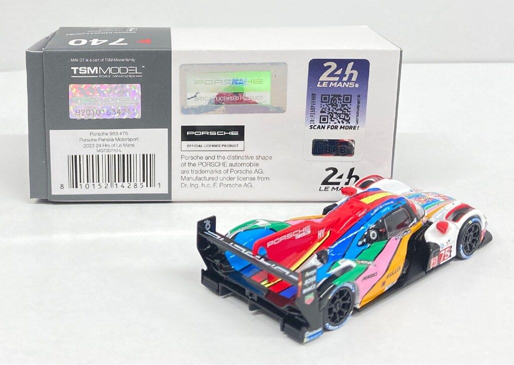 TSM 1/64 MINI GT ポルシェ 963 ル・マン24時間 2023 #75 ポルシェ
