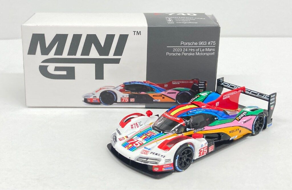 TSM 1/64 MINI GT ポルシェ 963 ル・マン24時間 2023 #75 ポルシェ