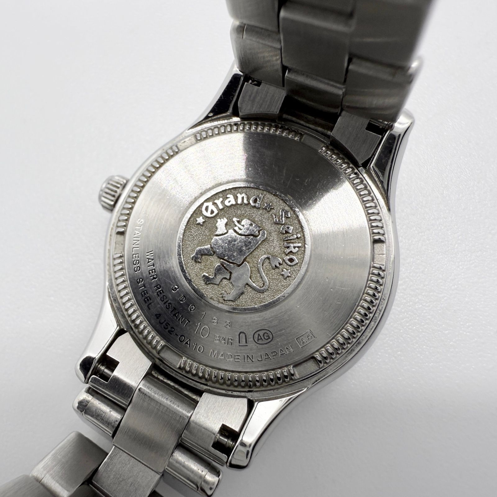 SEIKO セイコー グランドセイコー 4J52-0A10 ブラック QZ レディース