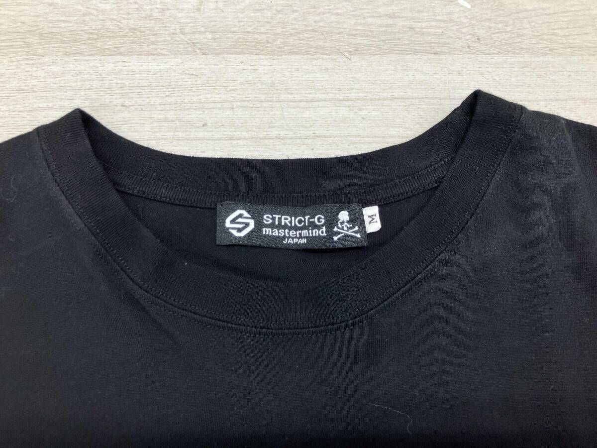夏 Master mind マスターマインド 半袖Tシャツ STRICT-G スカルロゴ 