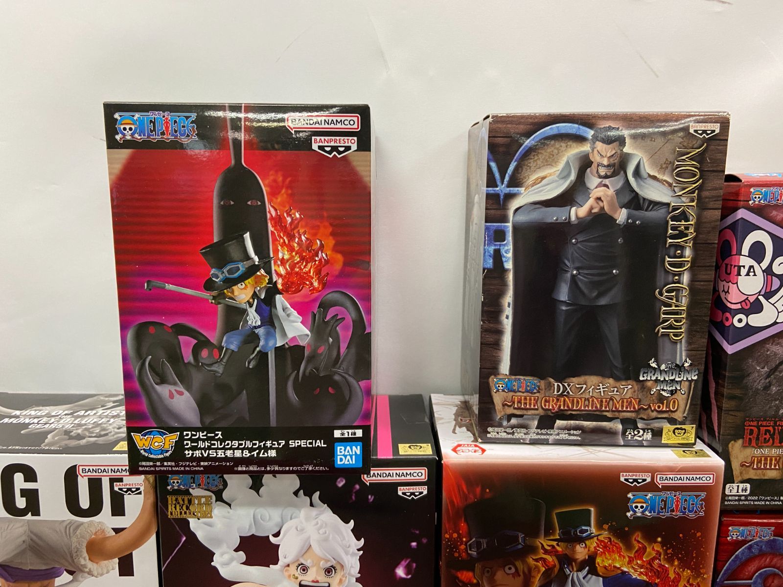 ワンピース プライズフィギュア18個セット 2024年にクレゲで登場した「ワンピース」のプライズ・フィギュア