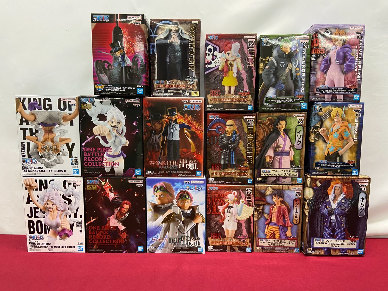 未開封】 ワンピース プライズ品 フィギュア 17体セット one