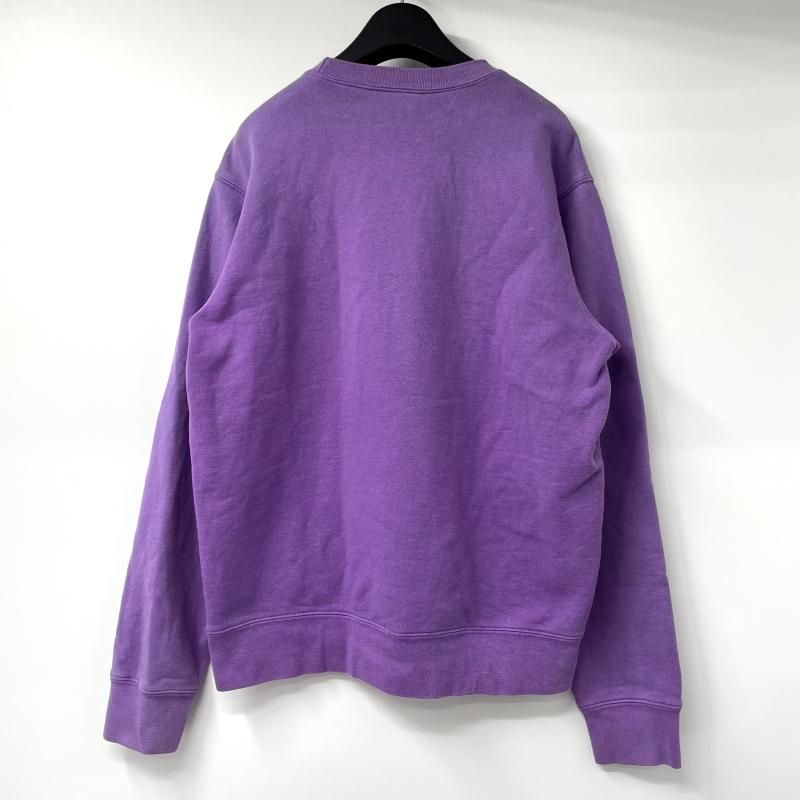 【中古】Supreme 20SS Cutout Logo Crewneck サイズS パープル スウェット トレーナー シュプリーム[17][240017761720] 中古】Supreme 20SS Cutout Logo Crewneck サイズS パープル