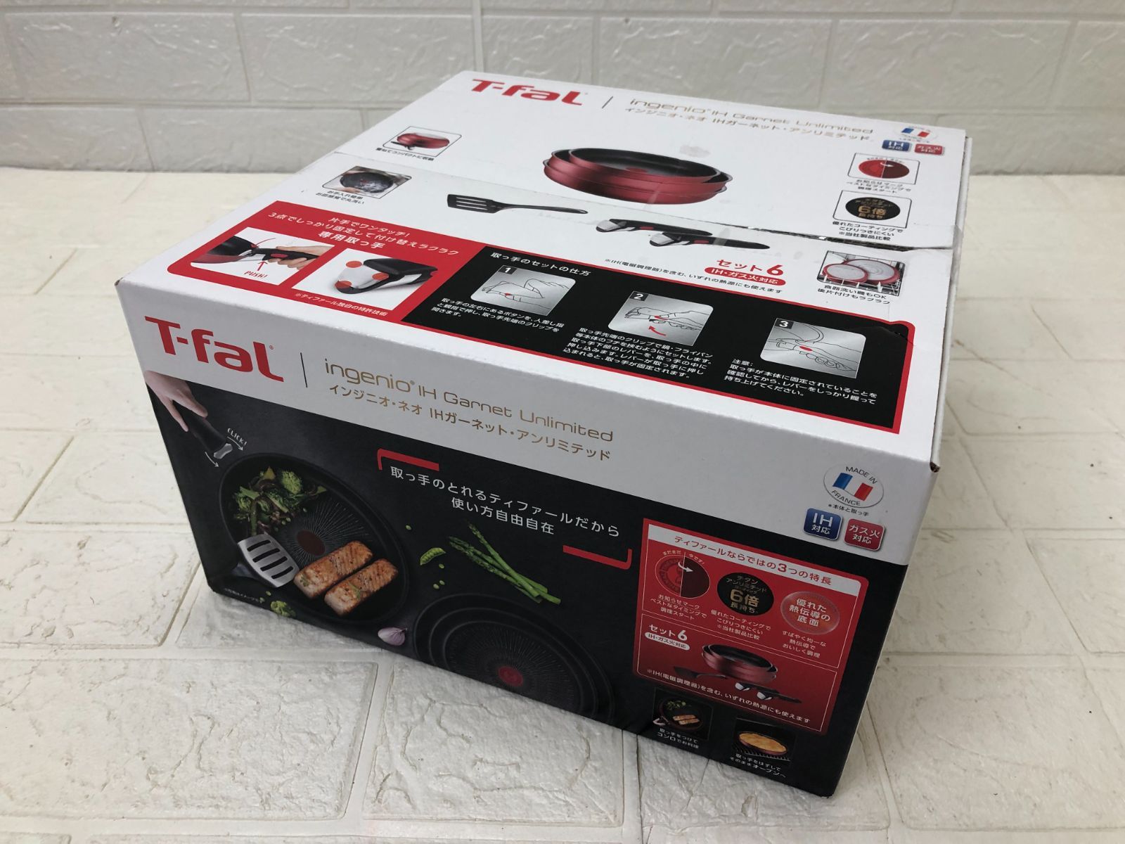 ◇T-fal インジニオネオクックウェア 6点セット T-fal ティファール インジニオネオ セット T-falティファールインジニオネオクックウェア 0