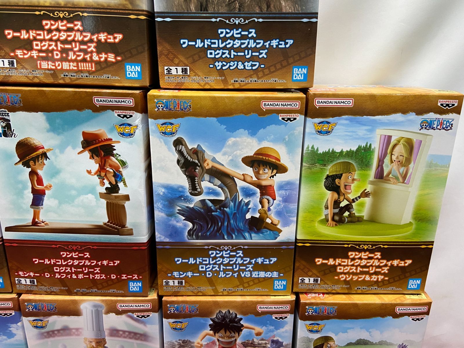 未開封】 ワンピース ワールドコレクタブルフィギュア ログ 未開封】 ワンピース ワールドコレクタブルフィギュア ログ