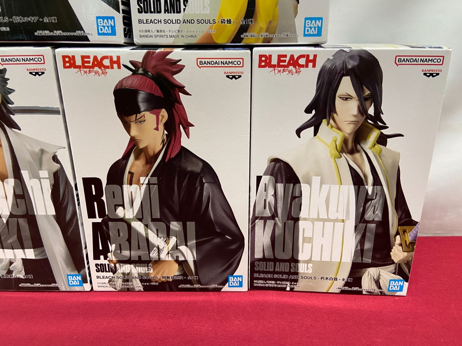 未開封】 BLEACH SOLID AND SOULS フィギュア 7体 まとめ セット